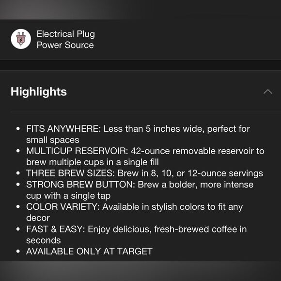 NEW Navy Special Edition Keurig K-Mini Compact Single-Serve Coffee Maker - Picture 4 of 4